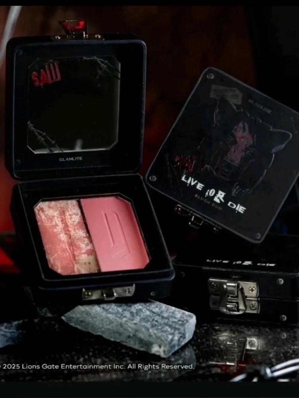 Saw X Glamlite 5 Piece Makeup Collection Limited Ed BRAND NEW